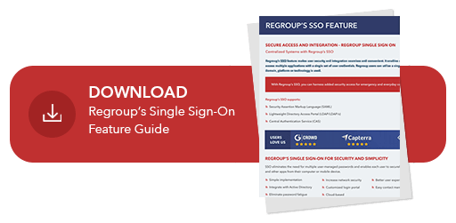 download regroup sso feature guide
