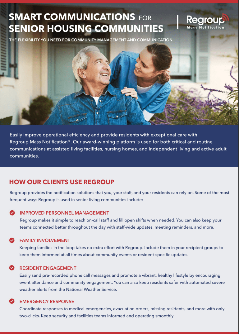 Regroup for Senior Housing