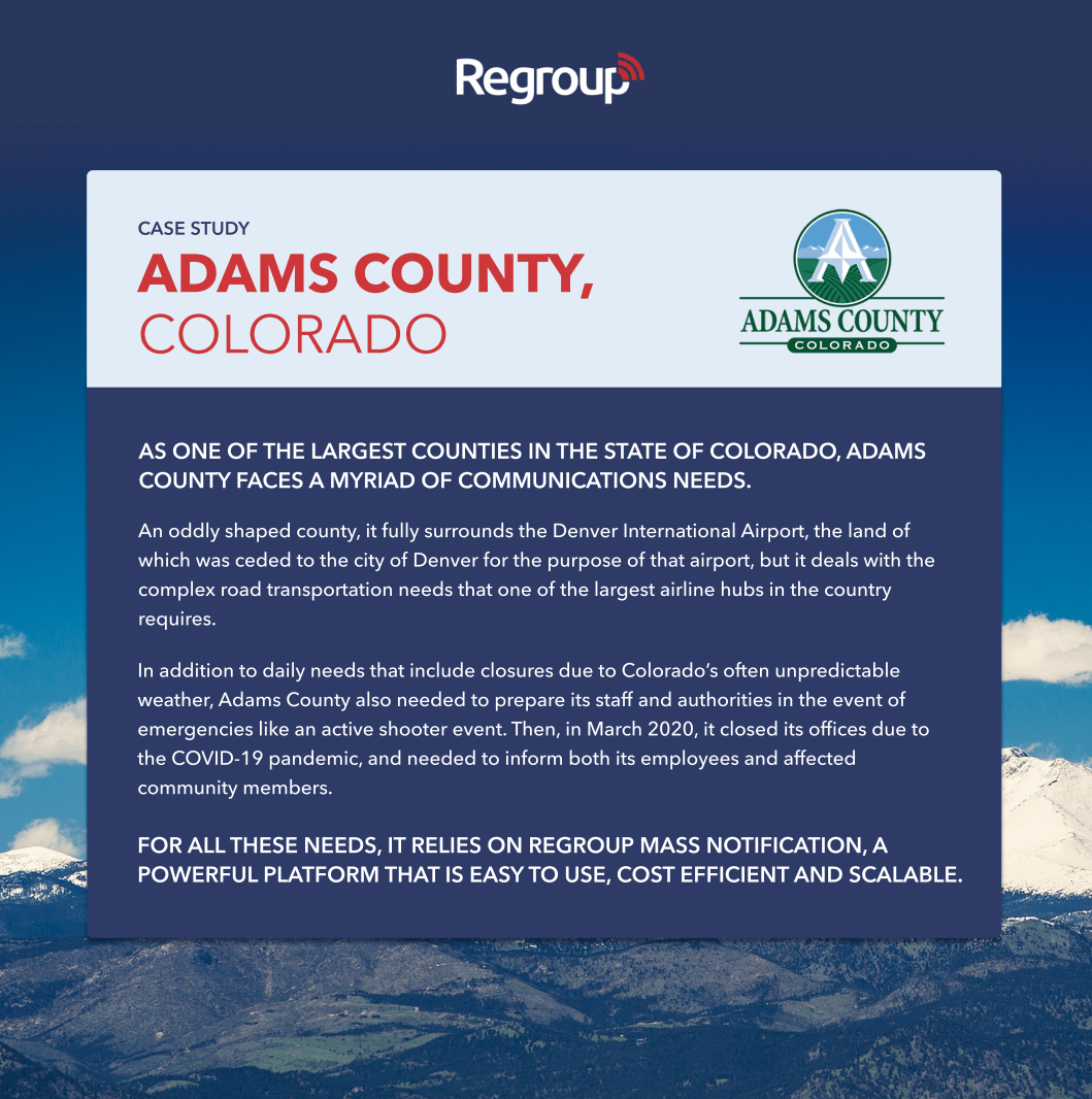 Adams County Case Study