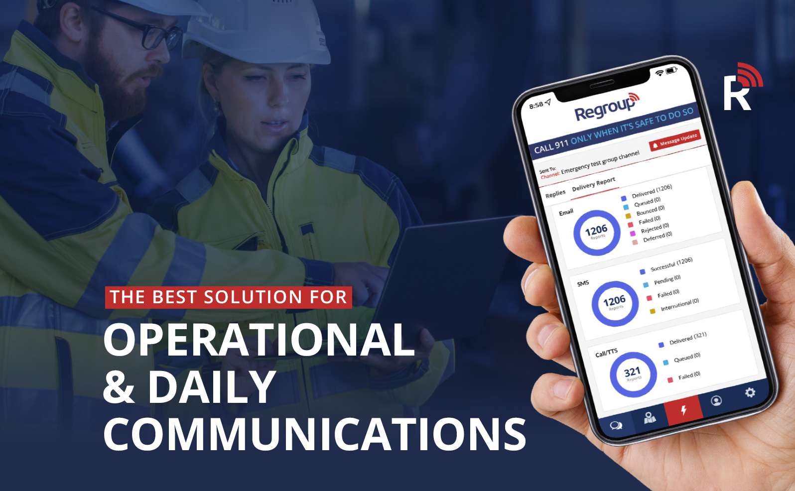 Operational & Daily Communications- Regroup Mass Notification