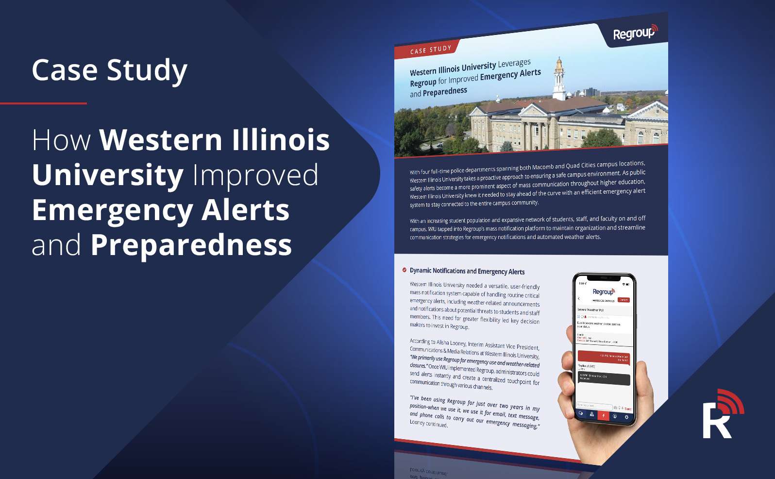 Western Illinois University Leverages Regroup for Improved Emergency Alerts and Preparedness