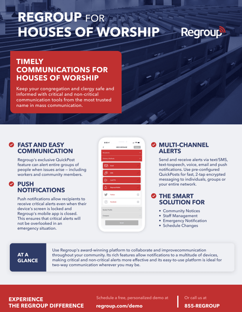 Regroup for Worship