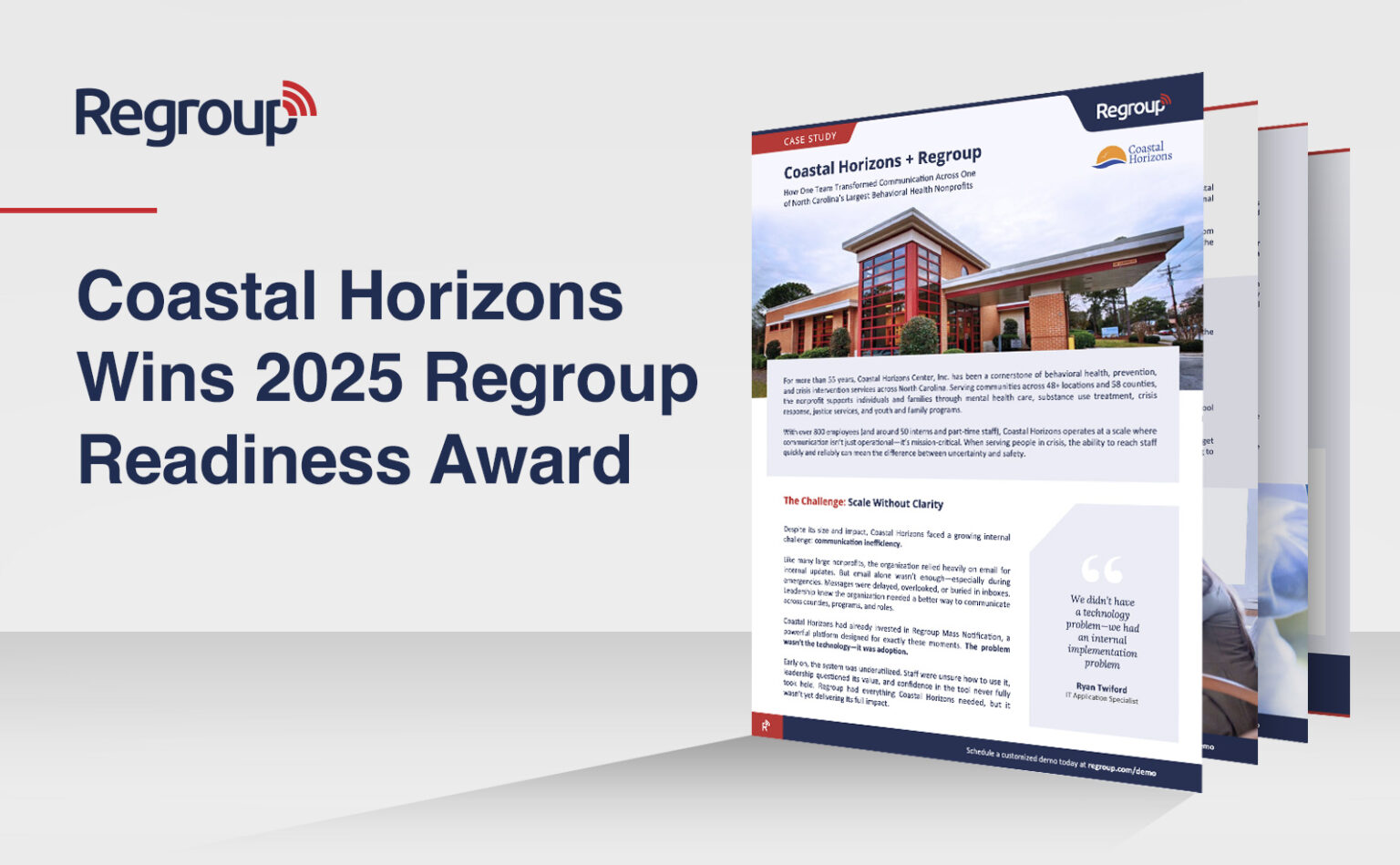 Coastal Horizons Wins 2025 Regroup Readiness Award in the Nonprofit ...