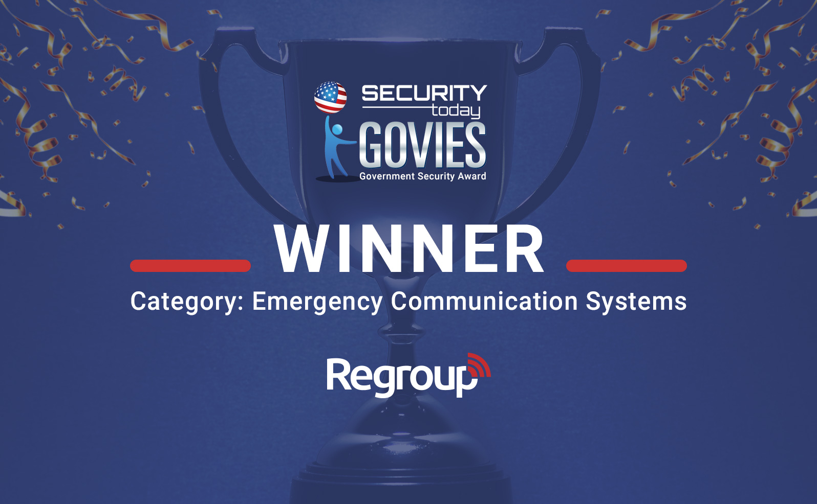 Regroup wins the 2026 Govies Awards in the Emergency Communication ...